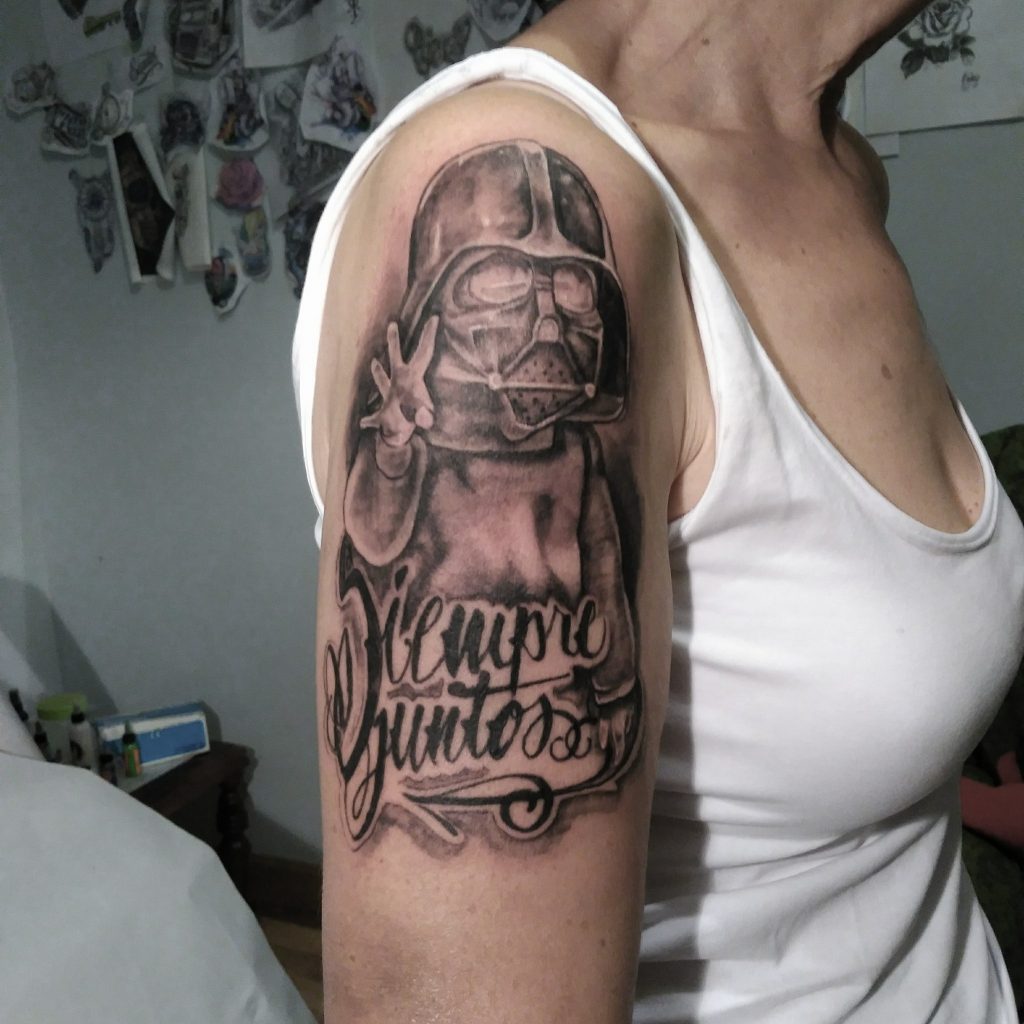 star wars realismo tattoo tatuajes palencia