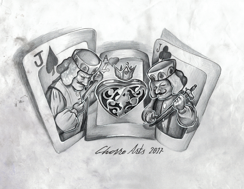 baraja poker palencia reyes cartas tatuaje palencia