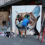 dani smogg graffiti san antolin infame fiestas palencia arte urbano mural