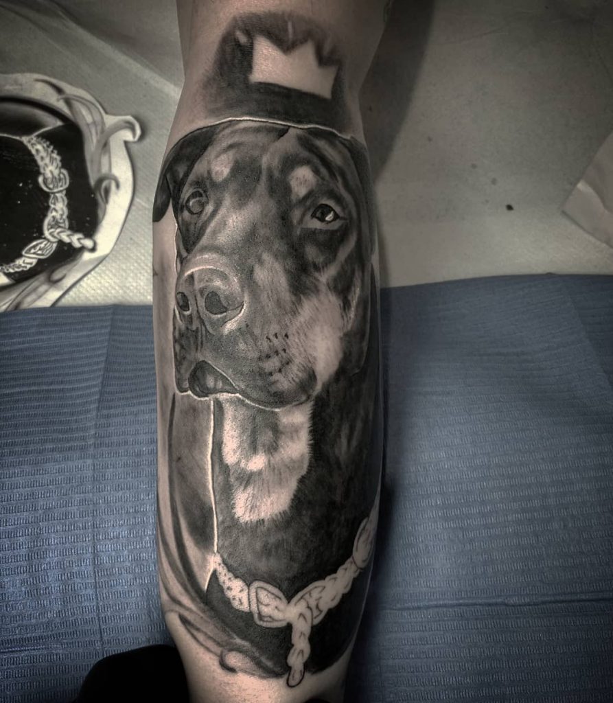 REALISMO PALENCIA TATUAJES valladolid perro mascota tatuaje realista