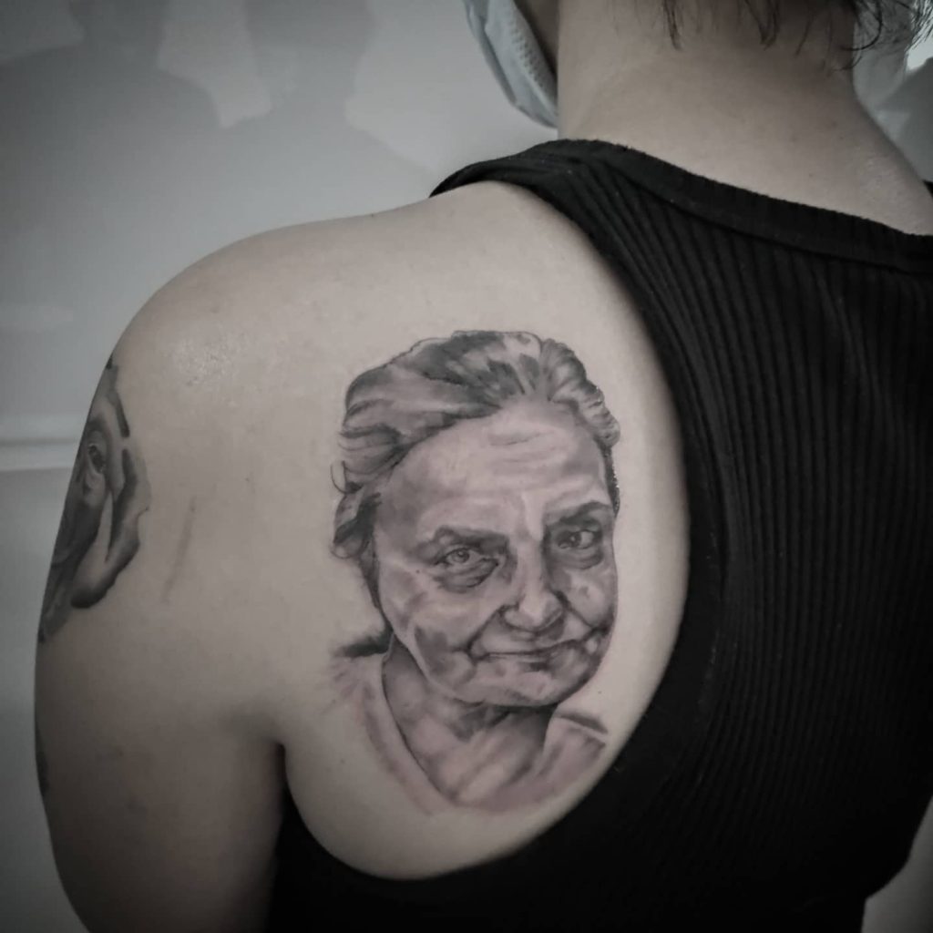 retrato realista tatuaje tattoo palencia valladolid